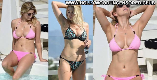 Ashley James Babe Candids Beautiful Posing Hot Celebrity Bikini