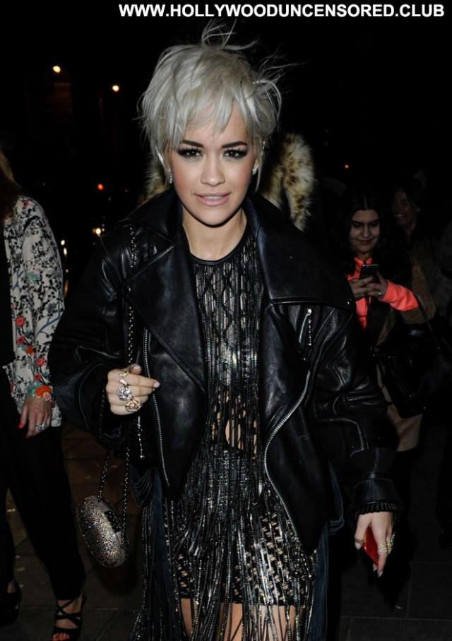 Rita Ora Brit Awards Celebrity Posing Hot Babe Beautiful Party London