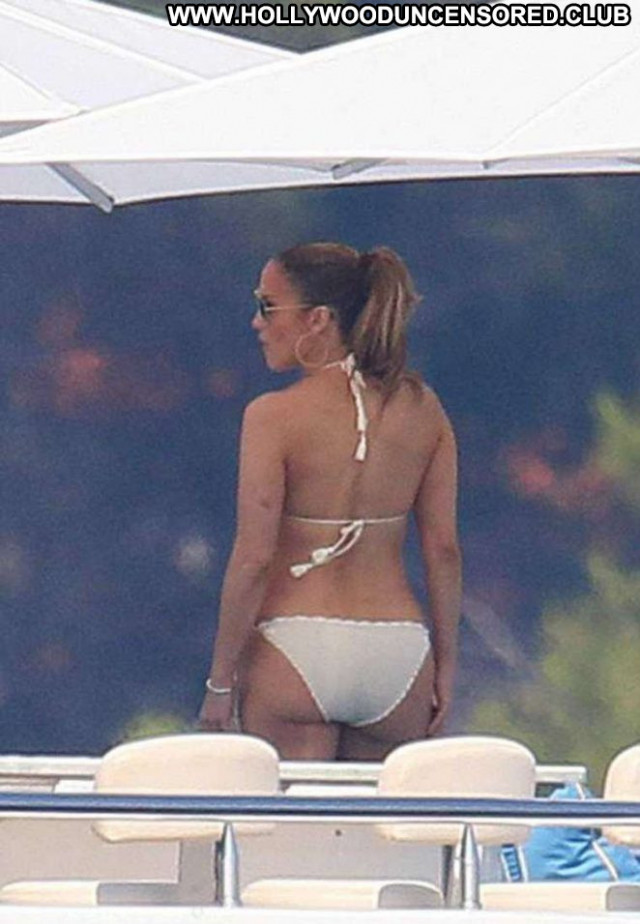 Jennifer Lopez No Source Yacht Paparazzi Beautiful Posing Hot