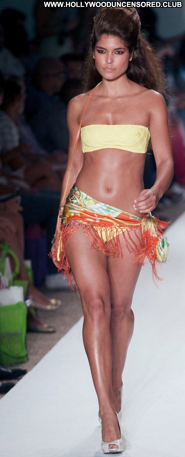 Melissa Satta Mercedes Benz Fashion Week Beautiful Lingerie Model