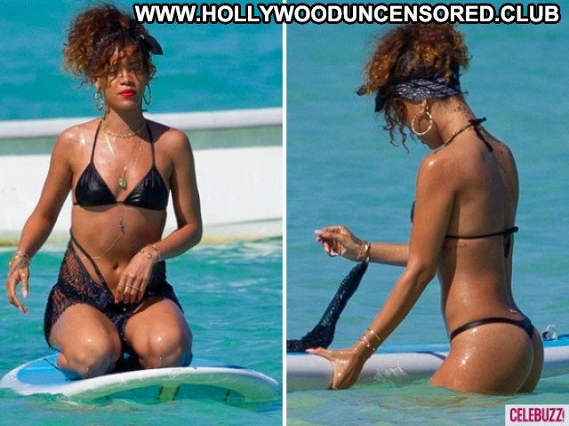 Rihanna No Source Beautiful Celebrity Babe Posing Hot