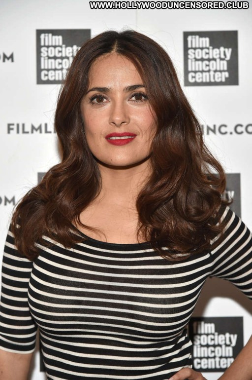 Salma Hayek Straight Beautiful Posing Hot Summer Celebrity Babe