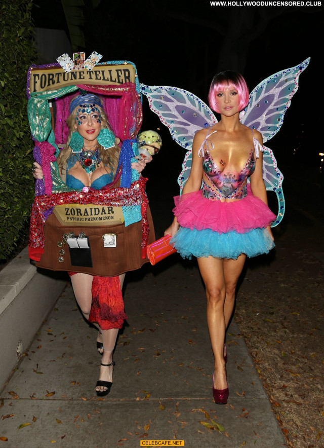 Joanna Krupa Halloween Party Babe Halloween Body Paint Celebrity Pain