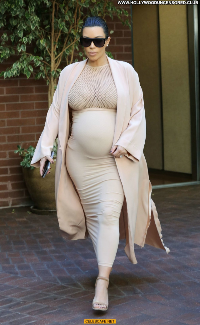 Kim Kardashian Beverly Hills Beautiful Posing Hot Celebrity Babe
