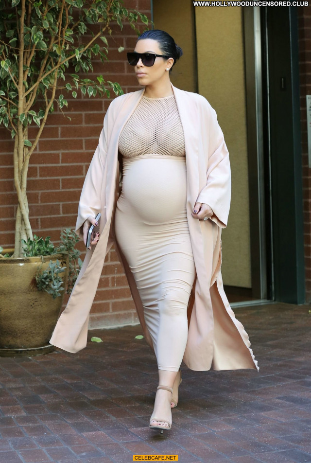 Kim Kardashian Beverly Hills Beautiful Celebrity Posing Hot Babe