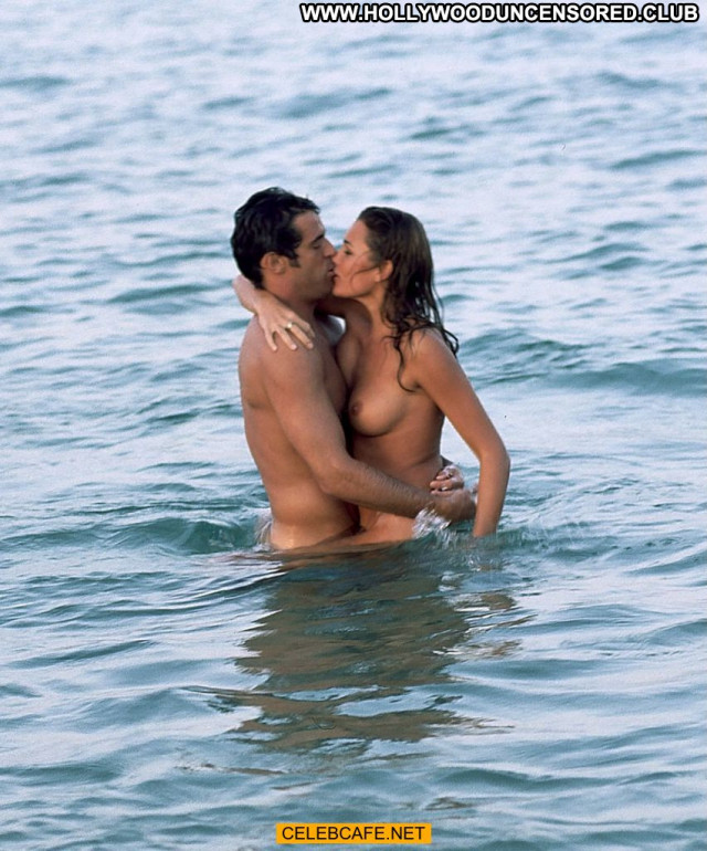 Alena Seredova No Source Topless Beach Posing Hot Celebrity Yacht