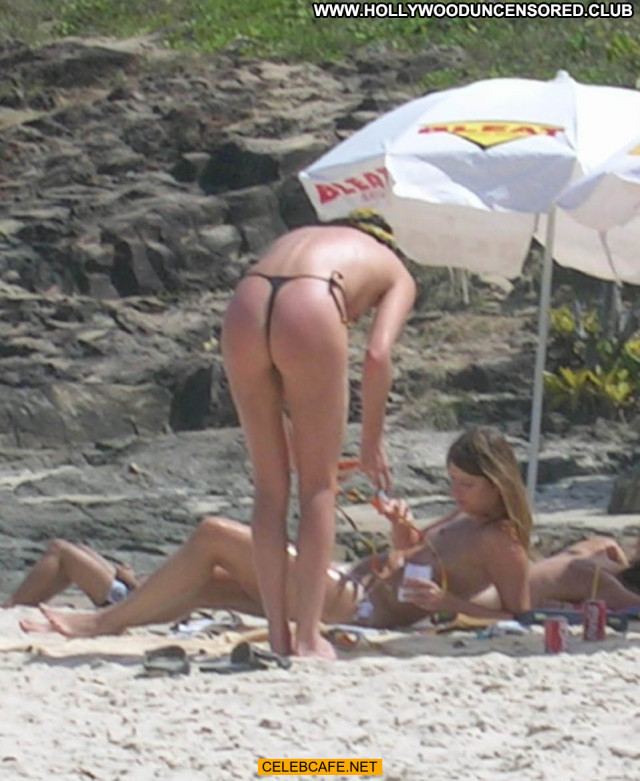 Charlize Theron No Source Beautiful Topless Celebrity Babe Beach