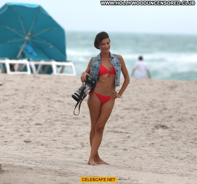 Logan Fazio Miami Beach Babe Beach Celebrity Beautiful Bikini Posing