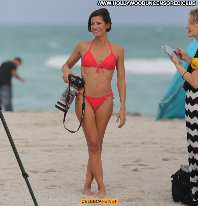 Logan Fazio Miami Beach Beautiful Babe Posing Hot Bikini Beach