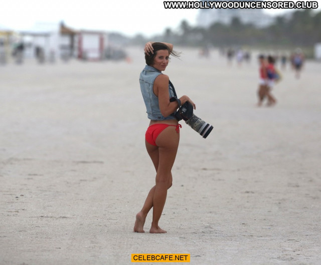Logan Fazio Miami Beach Beach Celebrity Posing Hot Beautiful Babe