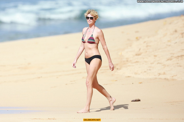 Charlize Theron No Source Hawaii Sexy Beach Celebrity Posing Hot Sex