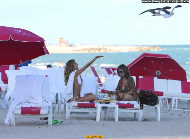 Martha Graeff Miami Beach Wardrobe Malfunction Boobs Celebrity Beach