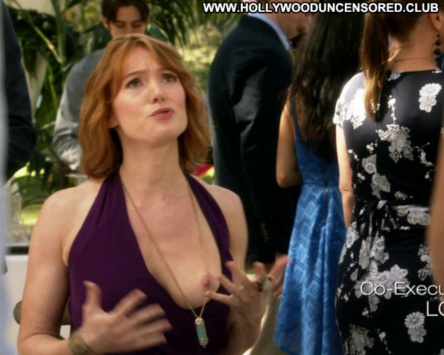 Alicia Witt House Of Lies  Topless Babe Toples Cleavage Party