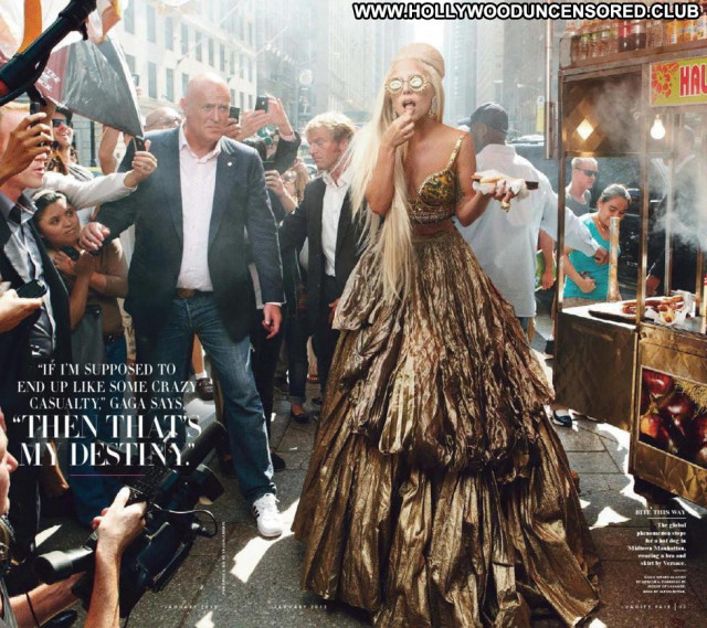 Lady Gaga Vanity Fair Heels Babe Celebrity Gag Big Tits Nude