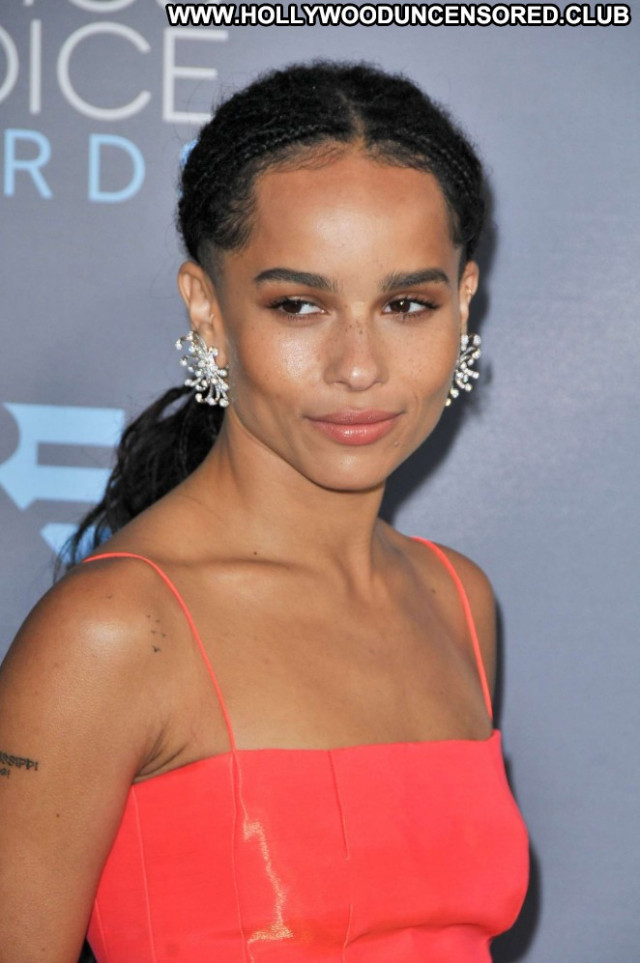 Zoe Kravitz Posing Hot Celebrity Awards Babe Paparazzi Beautiful