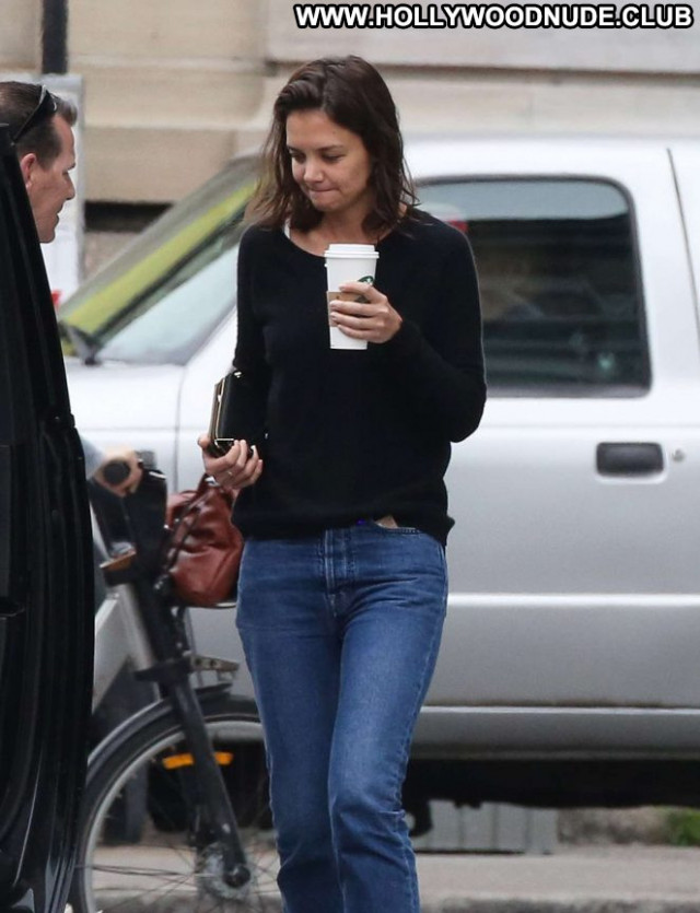 Katie Holmes No Source Celebrity Paparazzi Beautiful Jeans Babe