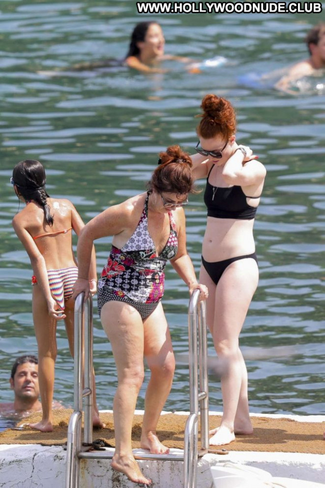 Jess Glynne No Source  Black Babe Posing Hot Celebrity Bikini