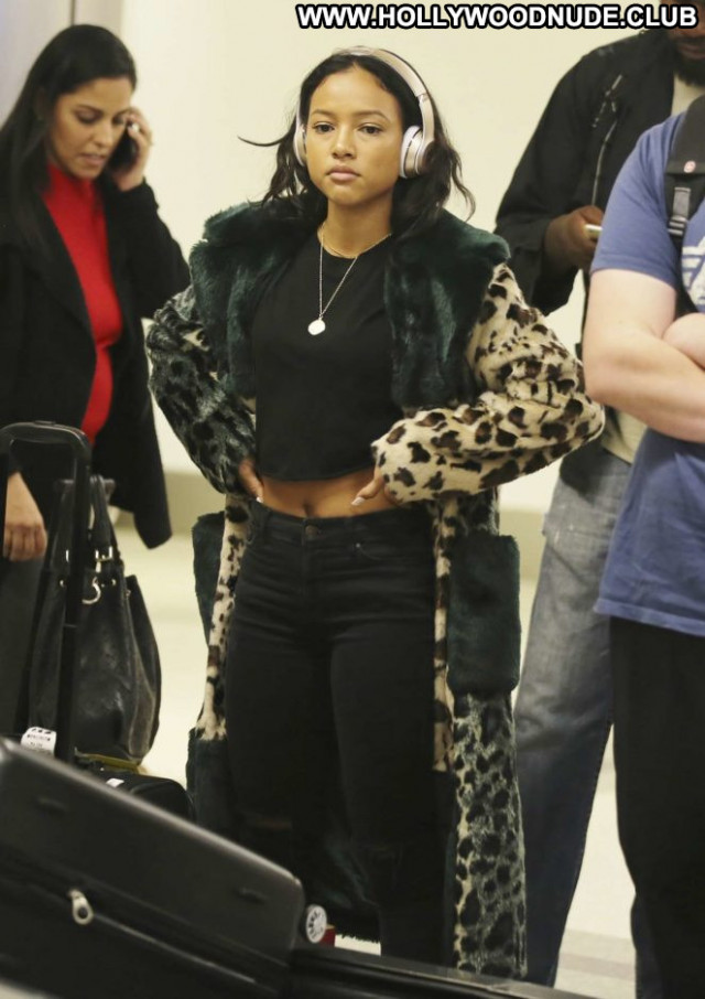 Karrueche Tran Los Angeles Celebrity Los Angeles Angel Paparazzi Babe