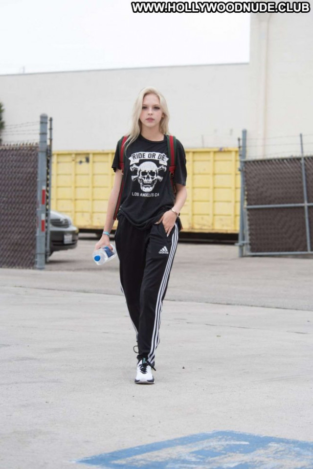 Jordyn Jones Los Angeles Paparazzi Posing Hot Babe Angel Black