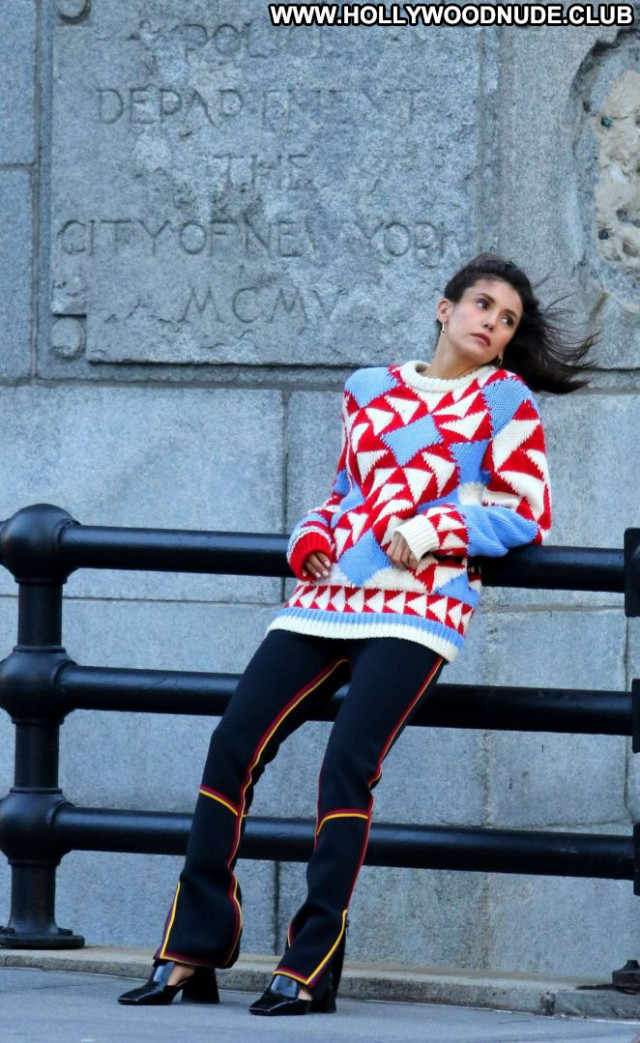 Nina Drobev New York Celebrity Paparazzi Posing Hot New York