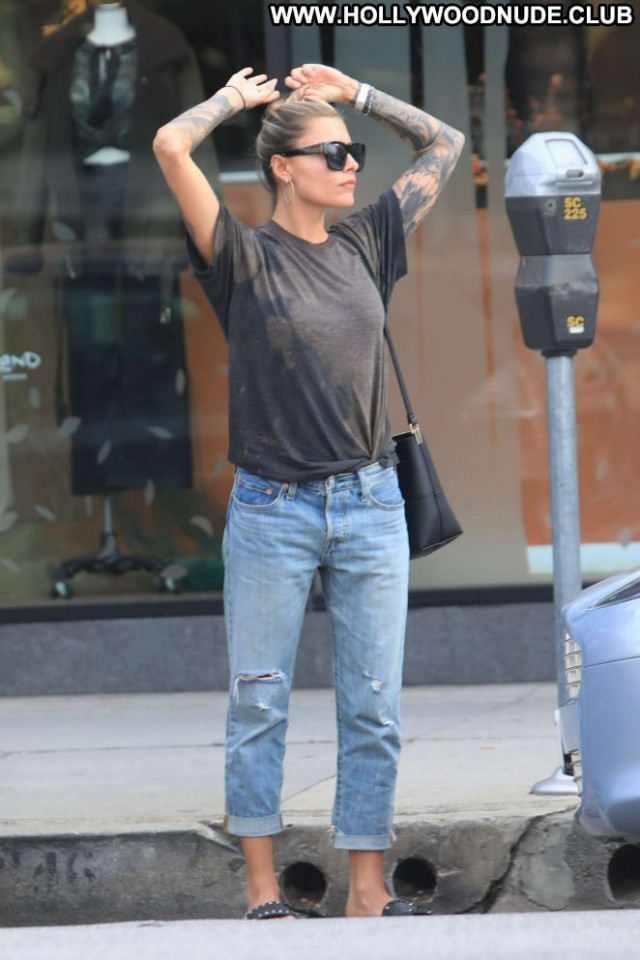 Sophia Thomalla Los Angeles Jeans Los Angeles Posing Hot Paparazzi