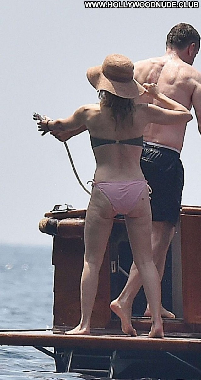 Gillian Anderson No Source Babe Paparazzi Bikini Beautiful Posing Hot