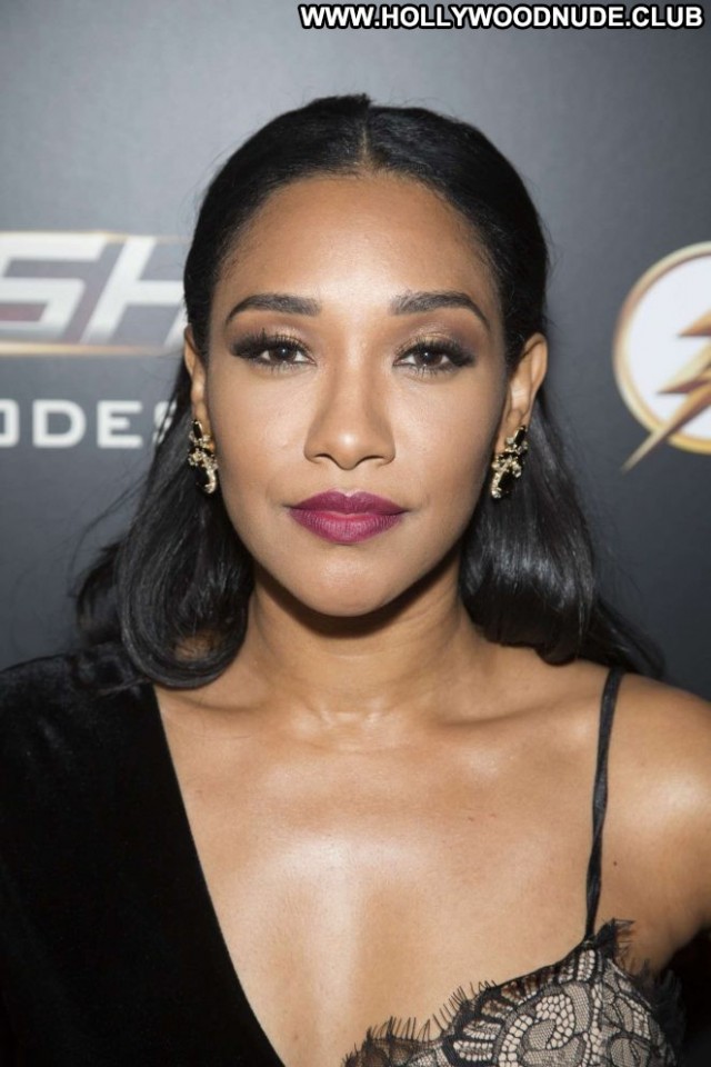 Candice Patton The Flash  Celebrity Posing Hot Beautiful Babe