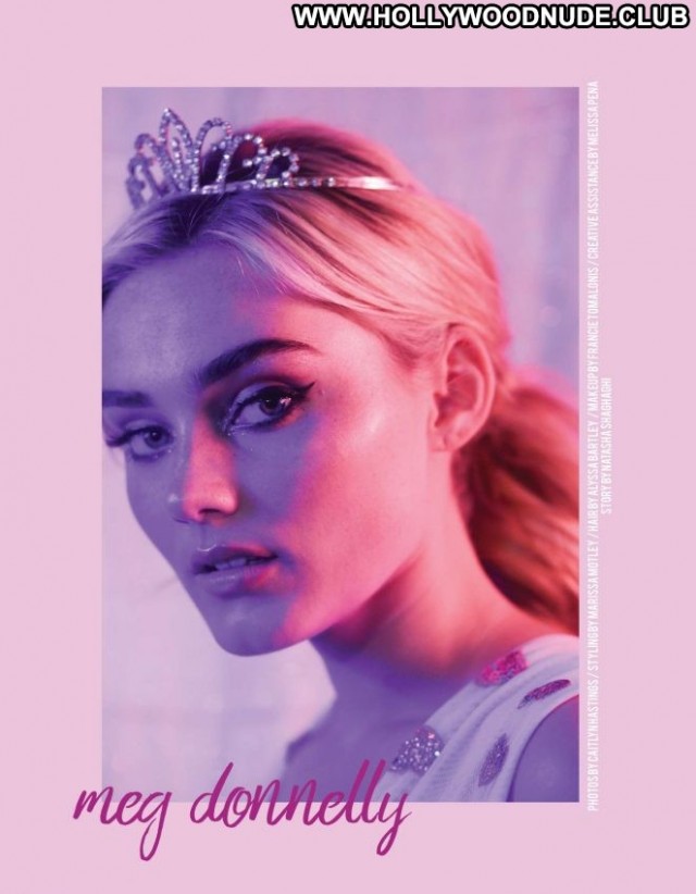 Meg Donnelly Id Magazine Celebrity Beautiful Posing Hot Babe Magazine