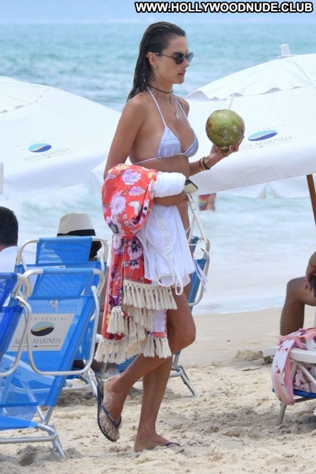 Alessandra Ambrosio The Beach Celebrity Babe Bra Brazil Beautiful