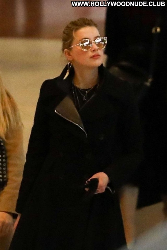 Amber Heard No Source Posing Hot Paparazzi Beautiful Paris Celebrity