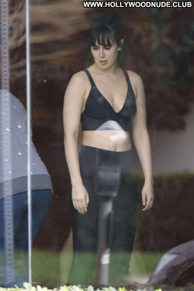 Rumer Willis No Source Paparazzi Babe Hollywood Workout Gym Posing