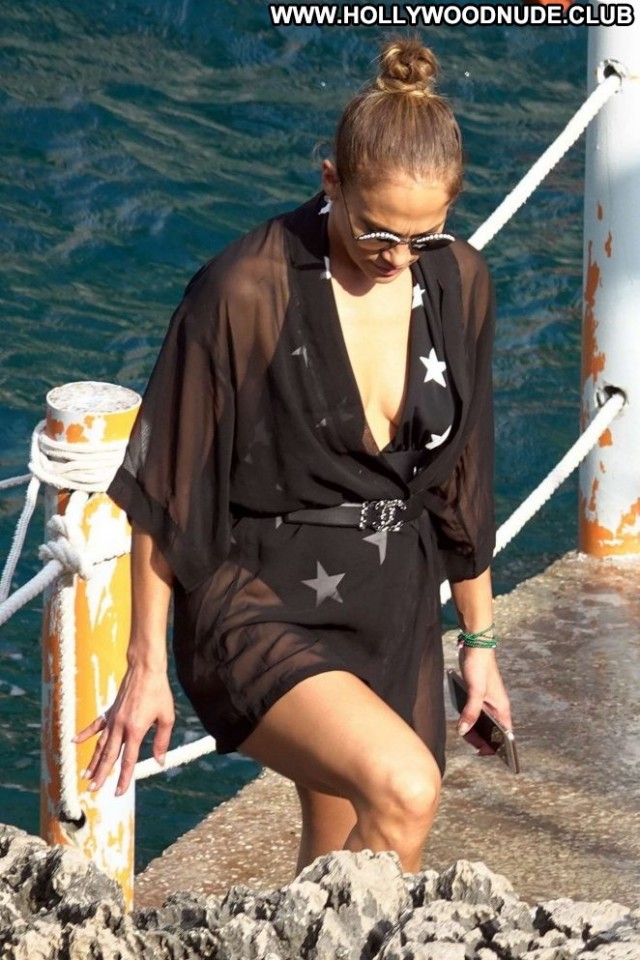 Jennifer Lopez No Source Celebrity Posing Hot Boat Paparazzi