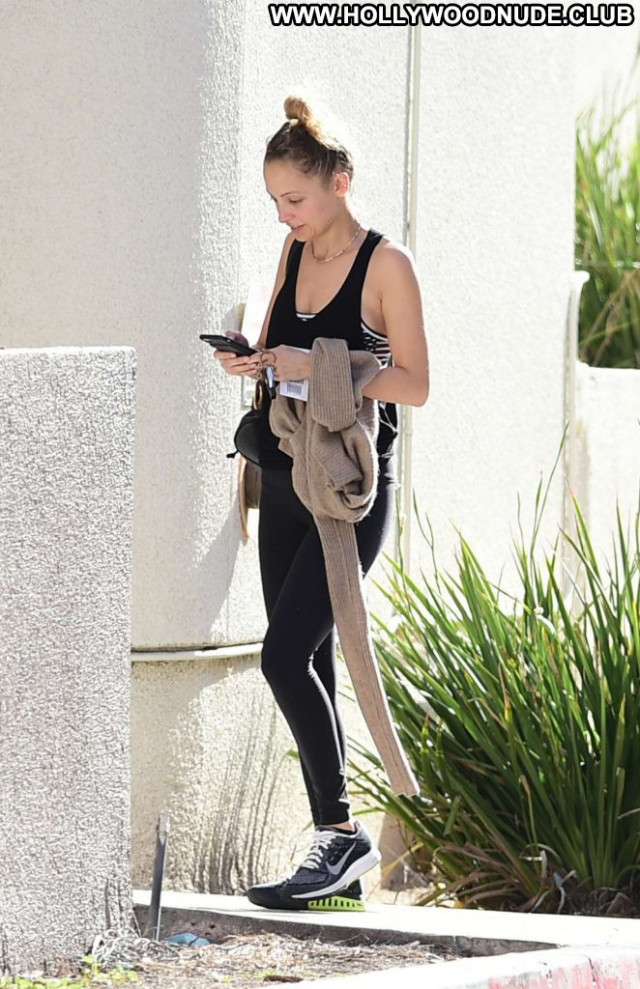 Nicole Richie Los Angeles Celebrity Gym Posing Hot Los Angeles