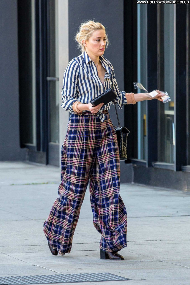 Amber Heard Beverly Hills Posing Hot Paparazzi Beautiful Babe