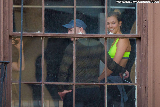 Karlie Kloss New York Celebrity Paparazzi New York Babe Beautiful Gym