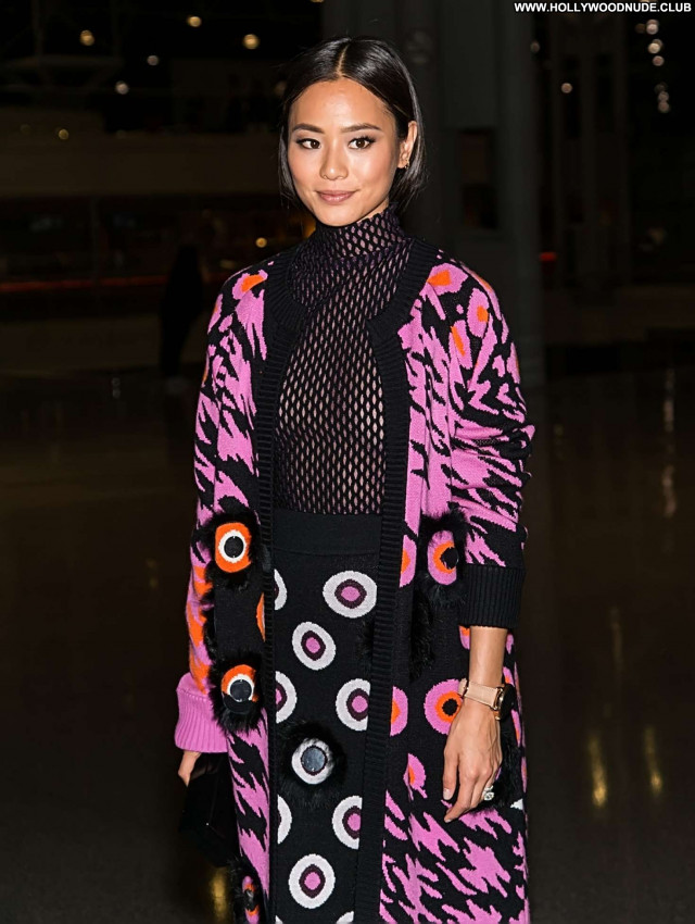 Jamie Chung New York Beautiful Posing Hot Celebrity New York