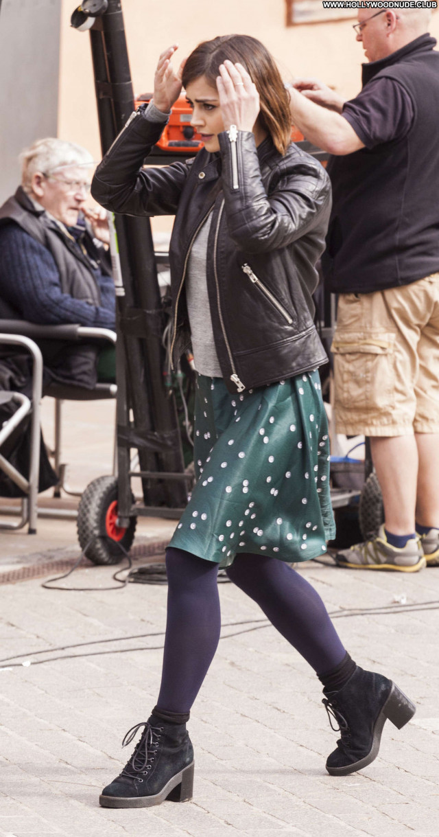 Jenna Louise Coleman Doctor Who Paparazzi Babe Beautiful Celebrity