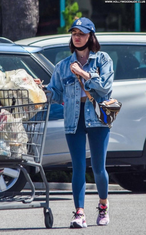 Lucy Hale Celebrity Babe Posing Hot Straight Beautiful Paparazzi