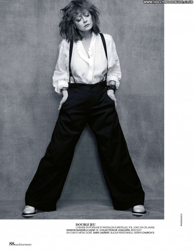 Susan Sarandon Madame Figaro Beautiful Celebrity Paparazzi Posing Hot