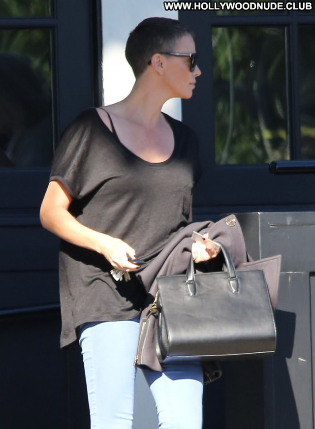 Charlize Theron No Source  Hollywood Celebrity Paparazzi Beautiful