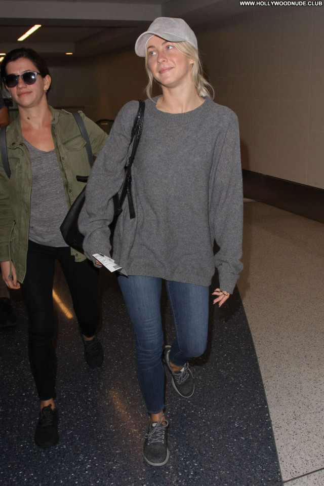 Julianne Hough Lax Airport Posing Hot Angel Paparazzi Babe Jeans Los