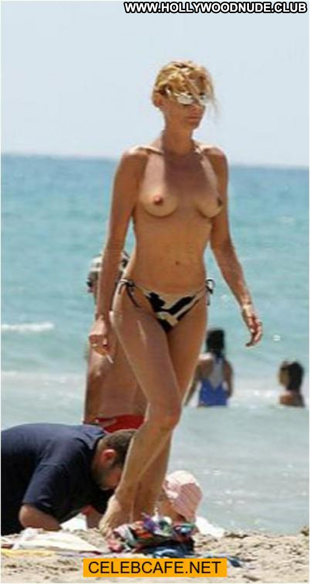 Belen Rueda No Source Paparazzi Celebrity Topless Babe Beach Actress